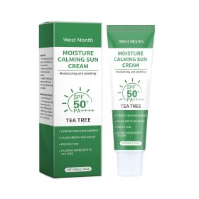 Tea Tree Sun Protection with SPF 50+ (Option: 50g-65.3g-5.12*1.42*1.42inch)