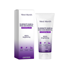 West Month Exfoliating Gel, Gently Exfoliating, Brightening, Hydrating And Moisturizing Care Gel (Option: 100g-124.7g-6.5*1.6*1.6inch)