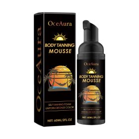 Self Tanning Mousse - Wheat (Option: 60ml-86g-5.28*1.5*1.5inch)