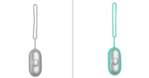 Hand-held Micro-Current for Better Sleep (Color: Green and Gray)