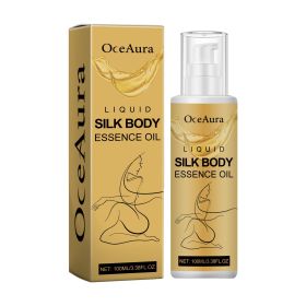 OceAura Liquid Silk Body Essence Oil, Firming Skin Filling Water Tender Skin Moist Fresh And Not Greasy Skin Oil (Option: 100ml-132g-1.61*1.61*5.82inch)
